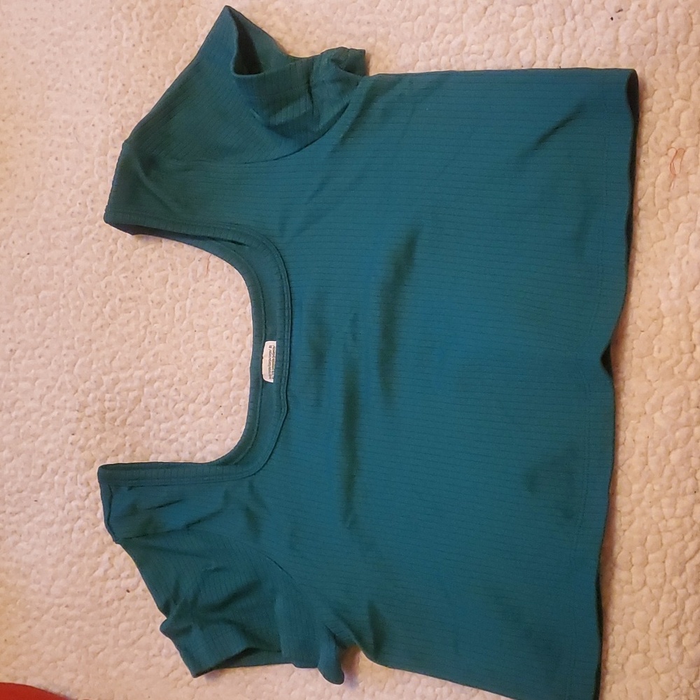 Ribbed sport crop top